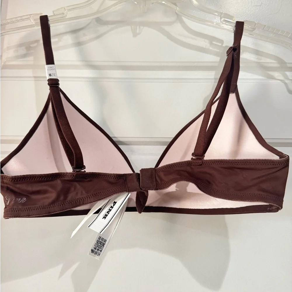 PINK Victoria's Secret Rich Brown Bra